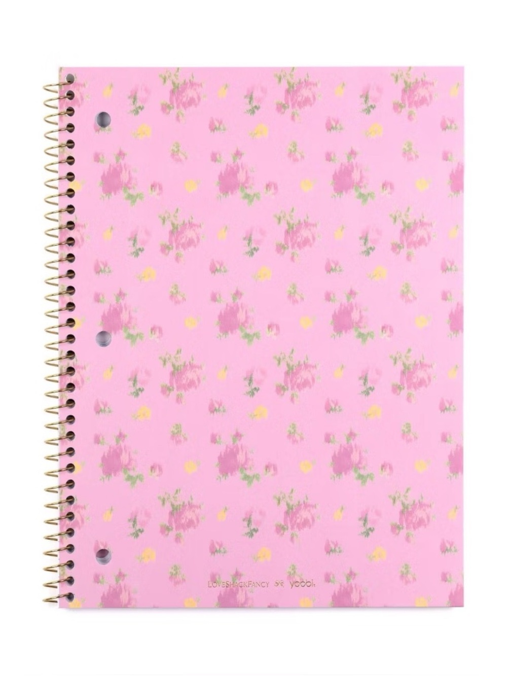 🩷🎯 LoveShackFancy x Target - Yoobi Ikat Rose Wide Ruled Notebook Ibiza Sunset